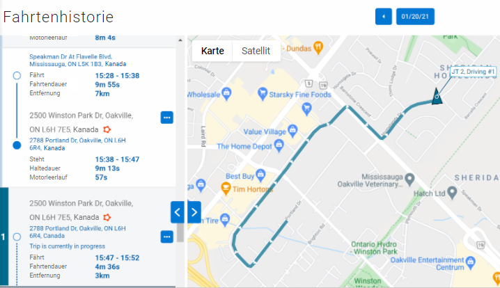 Kartenansicht